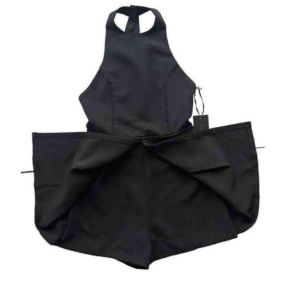 Nana Judy Nasty Gal Women's Black Isabella Cutaway Romper Size 8 $155 - Picture 15 of 16